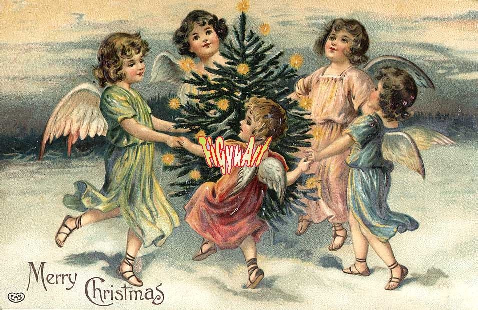 régi karácsonyi képeslapok